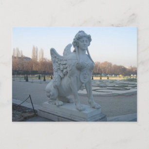 Briefkaart Gorgon Statue, Belvedere Gardens