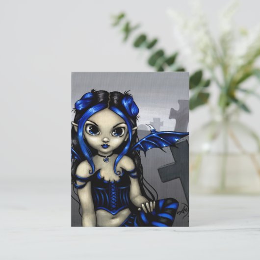 briefkaart "Gothling #1" (Staand voorkant)