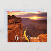 Briefkaart Grand Canyon (Voorkant / Achterkant)