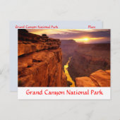 Briefkaart Grand Canyon (Voorkant / Achterkant)