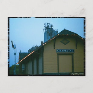Briefkaart Grapevine Depot