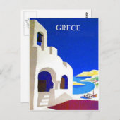  briefkaart griekenland (Voorkant / Achterkant)