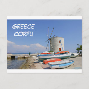 Briefkaart Griekenland Corfu