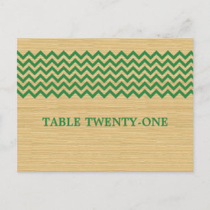 Briefkaart Groen bijtnummer Chevron
