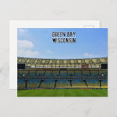 Briefkaart Groene Bay Wisconsin (Voorkant / Achterkant)
