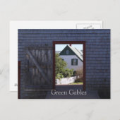 Briefkaart Groene Gables (Voorkant / Achterkant)