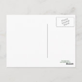 Briefkaart groene melkkoeien (Achterkant)