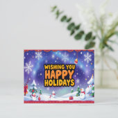 Briefkaart Groeten (Staand voorkant)