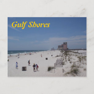 Briefkaart Gulf Shores