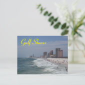 Briefkaart Gulf Shores (Staand voorkant)
