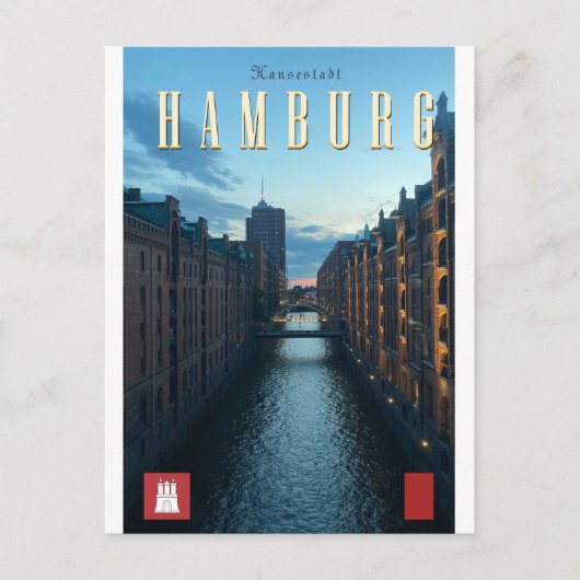  Briefkaart Hamburg (Voorkant)