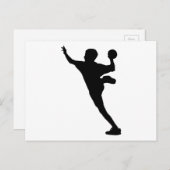 Briefkaart handbal (Voorkant / Achterkant)