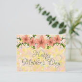 Briefkaart - Happy Moederdag (Staand voorkant)