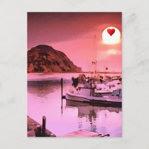 Briefkaart Harbour Hues