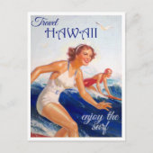 Briefkaart Hawaii (Voorkant)