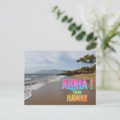 Briefkaart Hawaii Travel (Staand voorkant)
