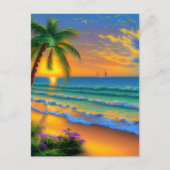 Briefkaart Hawaiian Aloha (Voorkant)