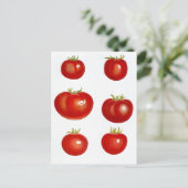 Briefkaart Heirloom Garden Tomaten Farmers Market (Staand voorkant)