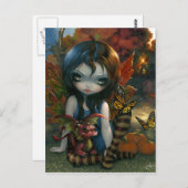 briefkaart "herfst" (Voorkant / Achterkant)