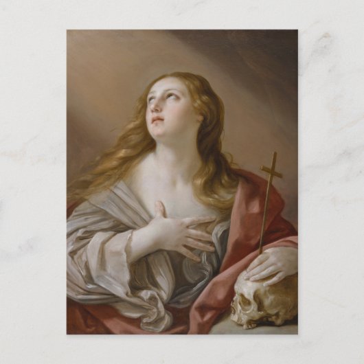 briefkaart "Het Penitent Magdalene" (Voorkant)
