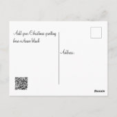 Briefkaart - Het verzamelen van fruit (Achterkant)