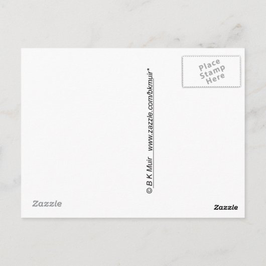 Briefkaart - Het water is prima. (Achterkant)