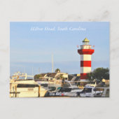 Briefkaart Hilton Head Island Lighthouse, SC (Voorkant)
