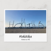 Briefkaart Hokitika, Nieuw-Zeeland (Voorkant)