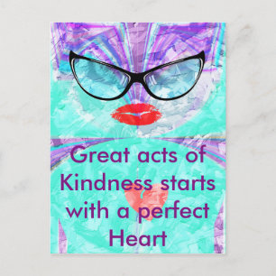 Briefkaart horizontale Sjabloon