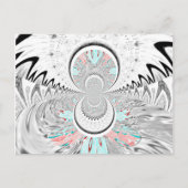 Briefkaart horizontale Sjabloon (Voorkant)