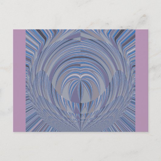 Briefkaart horizontale Sjabloon (Voorkant)