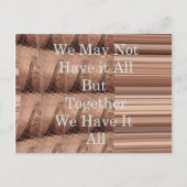 Briefkaart horizontale Sjabloon (Voorkant)