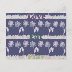 Briefkaart horizontale Sjabloon