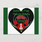 Briefkaart horizontale Sjabloon (Voorkant)