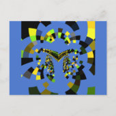 Briefkaart horizontale Sjabloon (Voorkant)