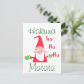 Briefkaart horizontale Sjabloon (Staand voorkant)