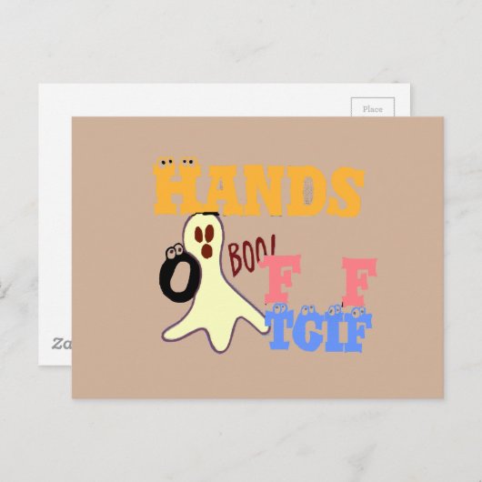 Briefkaart horizontale Sjabloon (Voorkant / Achterkant)