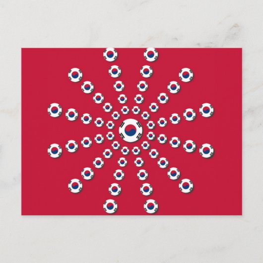 Briefkaart horizontale Sjabloon (Voorkant)