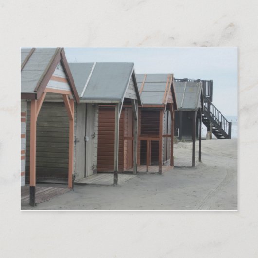 Briefkaart horizontale Sjabloon (Voorkant)