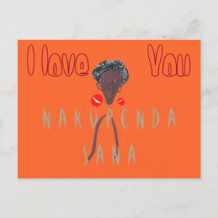 Briefkaart horizontale Sjabloon