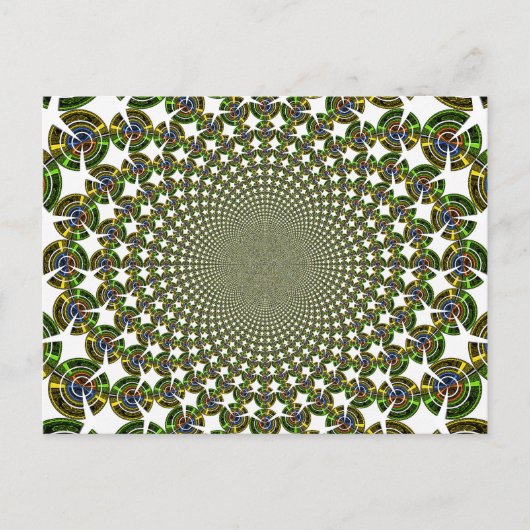 Briefkaart horizontale Sjabloon (Voorkant)