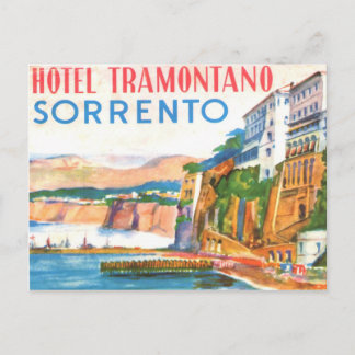  Briefkaart - Hotel Tramontano Sorrento Italië