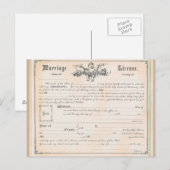 Briefkaart huwelijksgoederenrecht (Voorkant / Achterkant)