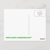 Briefkaart Iers gebed (Achterkant)