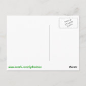 Briefkaart Ierse vlag (Achterkant)