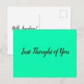 Briefkaart - Ik dacht: Hallo Sunshine! (Voorkant / Achterkant)