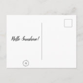 Briefkaart - Ik dacht: Hallo Sunshine! (Achterkant)