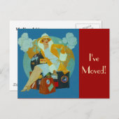 Briefkaart Ik heb bagage verpakt (Voorkant / Achterkant)