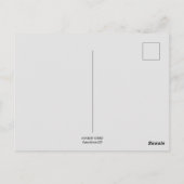 Briefkaart - IK HOU VAN EEN LATTE Koffiebonnetje (Achterkant)