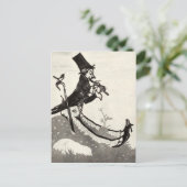 Briefkaart  illustratie (Staand voorkant)